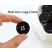 50PCS GANSSIA 1 Inch Black Resin Sewing Buttons for DIY Craft Decoration - Buy Online on SooperMarket.com