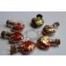 Gold Leaf Gilding Resin Flakes 3 Bottles Metallic Foil 15g - Craft Supplies for Painting, Crafts, Slime, and Resin Jewelry Making - Gold, Silver, Copper Colors - Buy Online on SooperMarket.com
