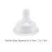Buy Silicone Newborn Pacifiers - Soft Wide Mouth 6-Pack for Baby Comfort | International Shipping Available - Buy Online on SooperMarket.com