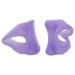 4 Pairs Silicone Toe Separators for Hallux Valgus Relief - Purple - Buy Online on SooperMarket.com