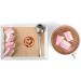 Hot Chocolate Mug Gift Set with Water Bottle, Marshmallows & Candy Cane - Cozy Gift for Women, Teen, Adults (Pink) - Buy Online on SooperMarket.com