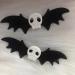 Bat Skull Hair Clips for Women & Girls - Halloween Devil Wings Barrettes for Cosplay Costume - Buy Online on SooperMarket.com