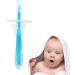Silicone Bebe Brosse a Dents Brosse De Nettoyage de Dents Enfants Bleu - Buy Online on SooperMarket.com