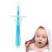 Silicone Bebe Brosse a Dents Brosse De Nettoyage de Dents Enfants Bleu