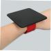 Angoily Hair Dyeing Board Pat Belt Magnetic Tool Hair Color Slap Bracelet Professional Balayage Board Hair Color Tool Hair Styling Supply Dying Paddle Care Dye Cream Red Plastic - Buy Online on SooperMarket.com