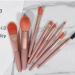 Dajidafu 8 Pieces/Set Makeup Brush Eye Shadow Foundation Brushes Portable Eyebrow Eyelash Concealer Make Up Tools Learner - Buy Online on SooperMarket.com