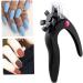 Acrylic Nail Clipper Nail Art Scissors U-Shaped Nail Scissors Nail Edge Trimmers False Nail Tip Scissors Black - Buy Online on SooperMarket.com