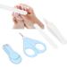 Kids Nail Set Stainless Steel Round Tweezers Prevent Accidental Injury Safe Feeding Kids Nail File Bedroom Storage Box - Buy Online on SooperMarket.com