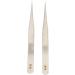 Professional Stainless Steel Precise Tweezers - 2-Part Lace Tweezers for Easy & Portable Use - Buy Online on SooperMarket.com