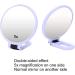 5X Magnifying Makeup Mirror Folding Adjustable Cosmetic Mirror Travel Portable Makeup Mirror (Purple) - Buy Online on SooperMarket.com