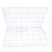 IOOLEEM 28 Grids Plastic Bead Organizer Box  Organizer Container Storage Box  Dividers for bead arts and crafts. Clear 8.6x5x0.66 inch (1 Pack)