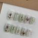 Hand worn nail art patches fake nails nail patches flower fake nails (Color : A Size : XS) - Buy Online on SooperMarket.com