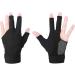 Pool Glove Left Hand for Billiards - Elastic Lycra Billiards Glove for Men and Women - 3 Finger Show Gloves for Billiard Shooters - Ideal for Carom, Pool, Snooker Cue Sport - 1PCS - Buy Online on SooperMarket.com