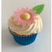 12 Gorgeous Mixed Colour Edible Wafer Daisies & 12 Pretty Leaves - Buy Online on SooperMarket.com