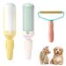 Piashow lint roller pet hair hair remover pet hair portable lint remover washable self-cleaning pet hair remover for lint brush pet hair for sofa bed carpet knit