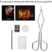 Salmue Graphite Crucible Set - Melting Kit with Ingot Mold, Silica Crucible, Graphite Rod, 25cm Tong for Gold, Silver, Platinum - Buy Online on SooperMarket.com
