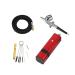 Universal Paint Spraye Rechargeable Airbrush Kit with Gravity Type Spray Gun for Art Model Body Paint Artist Makeup Nail Tattoos Cake Tools Painting Varnishing Lacquering