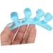 Silicone Gel Hammer Toe Cushions - Blue Shoe Separator & Valgus Adjuster - Orthotic Stretcher & Filler - Buy Online on SooperMarket.com