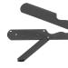 Premium Black Razor Wood & Swing Lock Razor for Precision Barbering | Barber Bart Klinge Rack - Perfect for Men's Grooming - Buy Online on SooperMarket.com