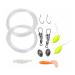 WEIESCIE Compact Fishing Set for Campers Hikers Hiking Camping Backpacking Outdoor Survival