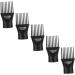 Didiseaon 25 Pcs Hair Dryer Comb Blow Dryer Comb Bachelorette Party Hairdressing Tool Hair Dryer Nozzle Adapter Wide-tooth Comb Attachment Hair Dryer Diffuser Collector Plastic Modeling 13x6cmx5pcs Blackx5pcs - Buy Online on SooperMarket.com