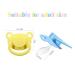 Landofgenie Adult Pacifier Large Teat Shield - 3 Pack Blue White & Yellow Bear Shaped - Perfect for Comfort & Style - Buy Online on SooperMarket.com