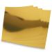 Gold Metallic Paper Sheets 60 Pack Golden Foil Mirror CardStock Shimmering Paper For Decorative Weddings & Birthdays Invitations Cardmaking & Paper Crafts Size 8.5 x 11