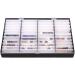 44 Grids Fake Nail Tips Color Display Holder Storage Box For Nails Art Decor Nails Art Decoration White - Buy Online on SooperMarket.com