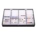 44 Grids Fake Nail Tips Color Display Holder Storage Box For Nails Art Decor Nails Art Decoration Black