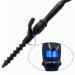 Spiral Hair Curler Beach Wave Curler 25mm Spiral Curling Iron Wand Professional 1 inch Ceramic Crimping Iron for Short and Long Hair LCD Display Hair Crimper Beach Wave Curler Hair Wand - Buy Online on SooperMarket.com