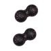 Clispeed 2st yoga peanut double lacrosse balls rolling ball massage back roller peanut mobility tool gymnastics ball neck roll lacrosse ball muscle rollers hold fitness massage