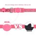 Tagme 2er-Pack Reflective Cat Neck Band with Name & Address Shield for Kittens - Adjustable 15-20 cm - Pink - Buy Online on SooperMarket.com