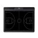 Pure Vie Electronic Basketball Coaching Board LCD Basketball Coaches Tactical Clipboard Writing Tablet Blackboard with Stylus Pen - Basketball Gift Sporting Goods Daily Training Assistant Equipment 16inch