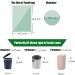 Aurmoo 165 Biowaste Sacks - Eco-Friendly 6L Organic Waste Bags for Kitchen Office & Living Room (36x37cm Green) - Buy Online on SooperMarket.com
