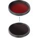 Runshuangyu 77mm 6 in 1 Infrared IR Pass X-Ray Lens Filter Compatible with Canon Nikon Sony - Adjustable 530nm to 750nm Screw-in Filter for DSLR Camera - Buy Online on SooperMarket.com