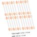 Angoily 50pcs Two-color Eyeshadow Brush Eye Shadow Concealer Eyeshadow Cosmetic Woman Tool Girl - Buy Online on SooperMarket.com