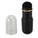 Zetiling Thickened Die Cast Makeup Brush Set - Ergonomic Handle Soft Bristles Black Capsule Shape Cheek & Face Cosmetic Tool with Storage Case - Versatile Application - Buy Online on SooperMarket.com
