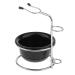 Seasaww Stainless Steel Shaving Brush Stand & Acrylic Shaving Bowl Mug Set - Premium Grooming Essentials for Men | International Shipping Available - Buy Online on SooperMarket.com