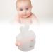 Suckable Silicone Teething Toy for Infants - Transparent Pink Washable Soothing Relief for Toddlers - Buy Online on SooperMarket.com