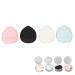 Powder Puff Makeup Puff Mini 4 Colors Sponge Triangle Shape for Eyes