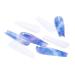 Brishow Artificial Long Press-On Ballerina Nails - 24pcs Purple & White Acrylic Stick-On Nails for Women & Girls - Full Cover Hair Coloring - Buy Online on SooperMarket.com