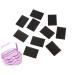 10 Pack Magnetic Strip for Flase Eyelashes Storage Case Organetic Magnetic Eyelash Flat Adhesive Magnetic Strips 6 Pari/Pack
