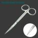 Krisp Beauty Stainless Steel Scissors Set - 2 PCS Nail & Cuticle / Manicure Scissors Kit - Straight & Curved Blades for Beard Mustache Nose Hair Ear Hair Eyebrow & Eyelash Cutting - Buy Online on SooperMarket.com