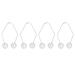 Facial Dimple Trainer Easy to Wear Dimple Makers Improve Facial Smile for Daily Use (White)