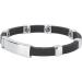 Magnetic Silicone Balance Bracelet - Waterproof Sport Style in Black | Boost Wellness & Performance - Buy Online on SooperMarket.com