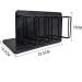 Didiseaon Hairdressing Tool Organizer - Wall-Mounted Clipper Tray & Beard Trimming Catcher for Salons & Home Use - Buy Online on SooperMarket.com