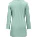 Long Shirt Outerwear Top Thin Warm Knitted Coat Women's Blouse V-Neck Shirt Tunic Long Women's Tunic Women's Shirt Casual Checked Shirt Women's Winter Chunky Knit Jacket G-green M - Buy Online on SooperMarket.com