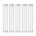 SKMZ Plastic Clear PVC Tube Transparent Storage 0.5ML 1ML Empty Cartridges Tube Packaging with Caps 13x82mm - Bead Craft Supply Storage (100PACK)