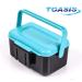 Toasis Fishing Live Bait Box Worm Storage Container Plastic Case with Tweezer Blue-2pcs - Convenient Fishing Bait Organizer - Buy Online on SooperMarket.com