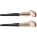 Contour Brush Pack of 2 Facial Shadow Brushes Soft Fiber Show Brush Makeup Powder Brush with Wooden Handle for Salon Travel - Buy Online on SooperMarket.com